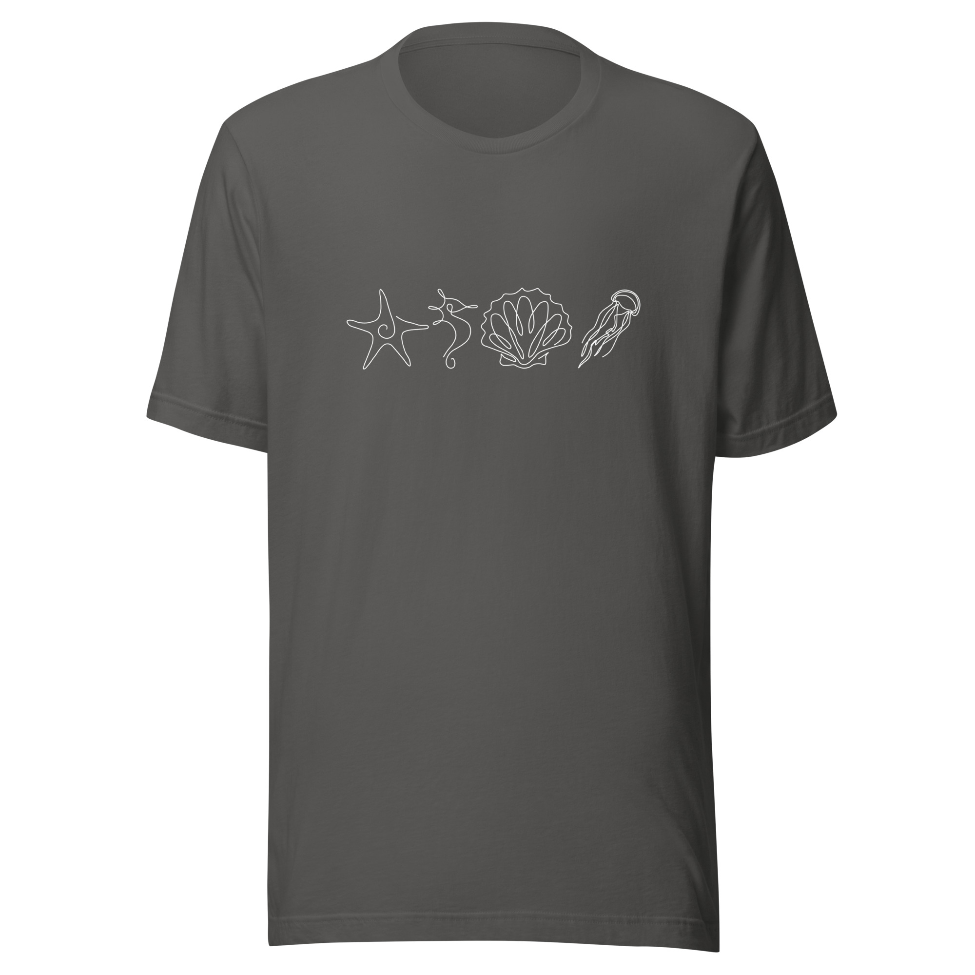 Ocean Mix - bedrucktes Unisex-T-Shirt – Bild 5