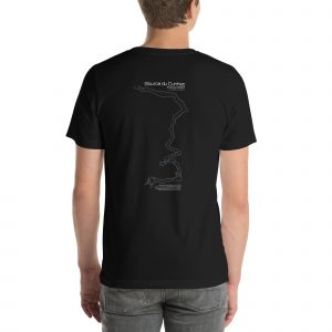 Cunhac Map SW – bedrucktes Unisex-T-Shirt