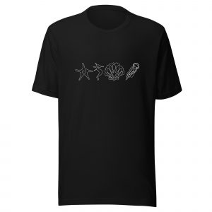 Ocean Mix - bedrucktes Unisex-T-Shirt