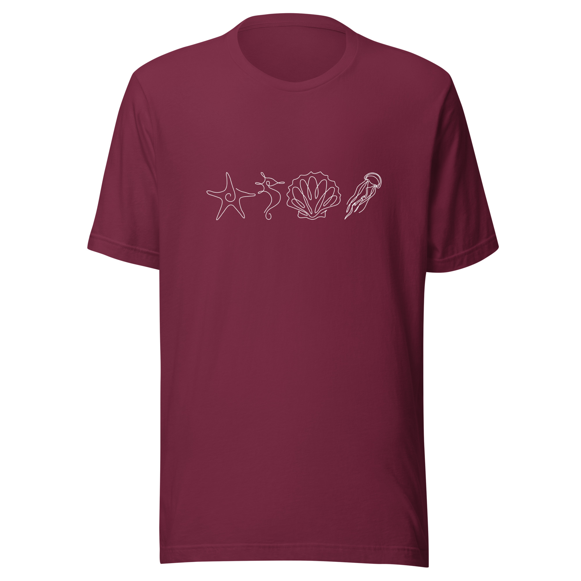 Ocean Mix - bedrucktes Unisex-T-Shirt – Bild 4