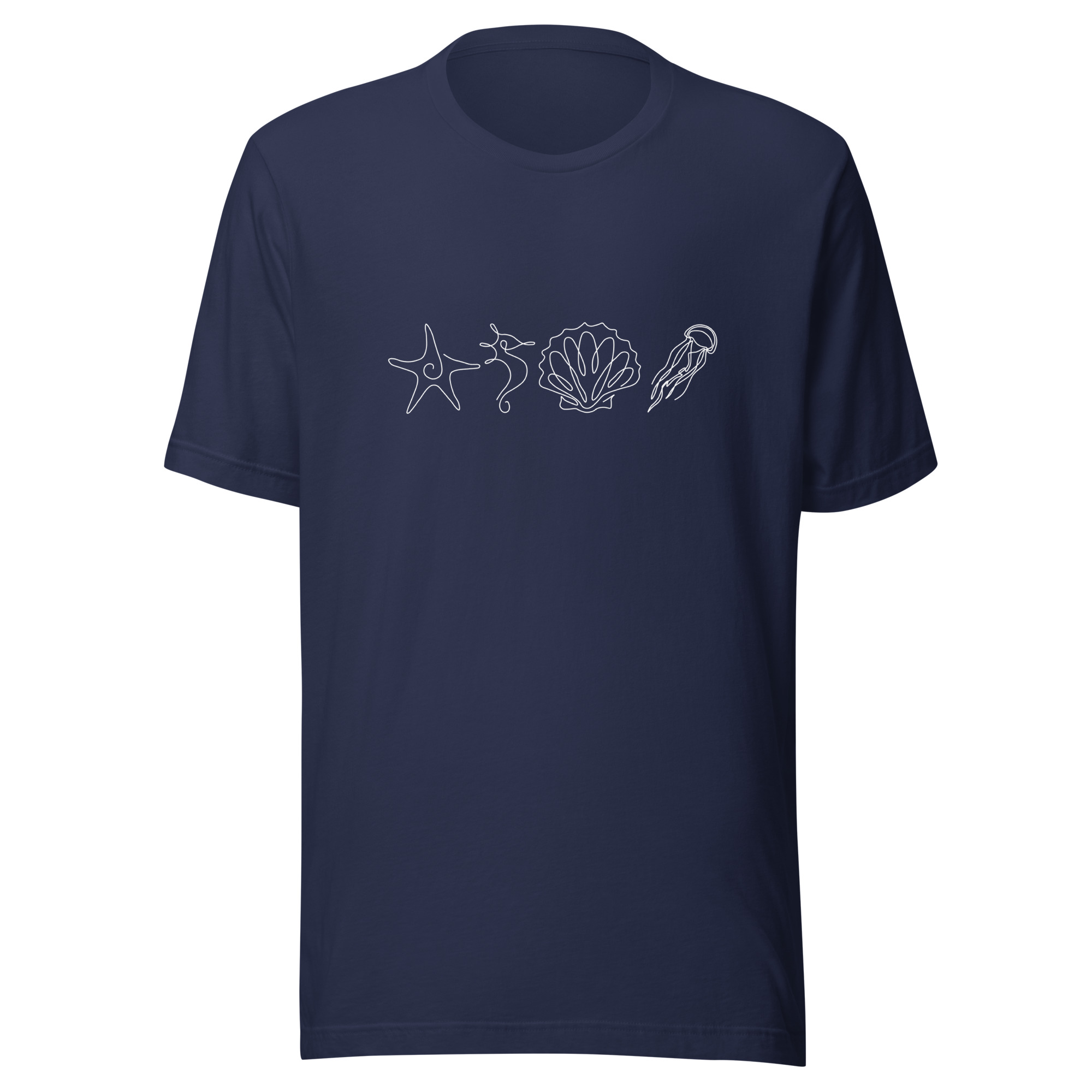 Ocean Mix - bedrucktes Unisex-T-Shirt – Bild 3