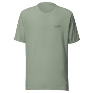 Schildkröte - besticktes Unisex-T-Shirt