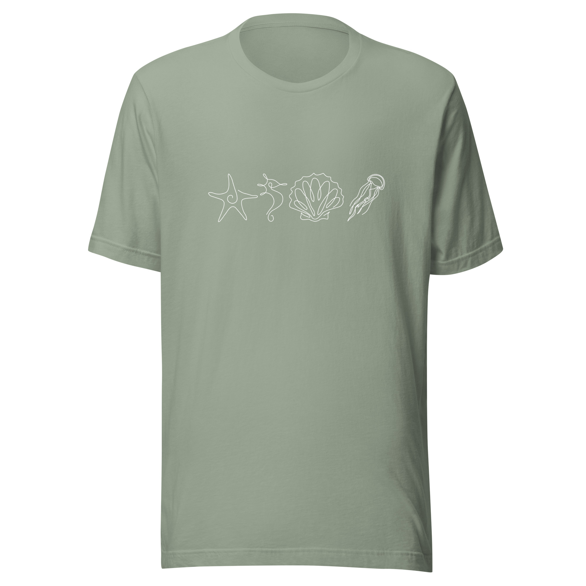 Ocean Mix - bedrucktes Unisex-T-Shirt – Bild 7