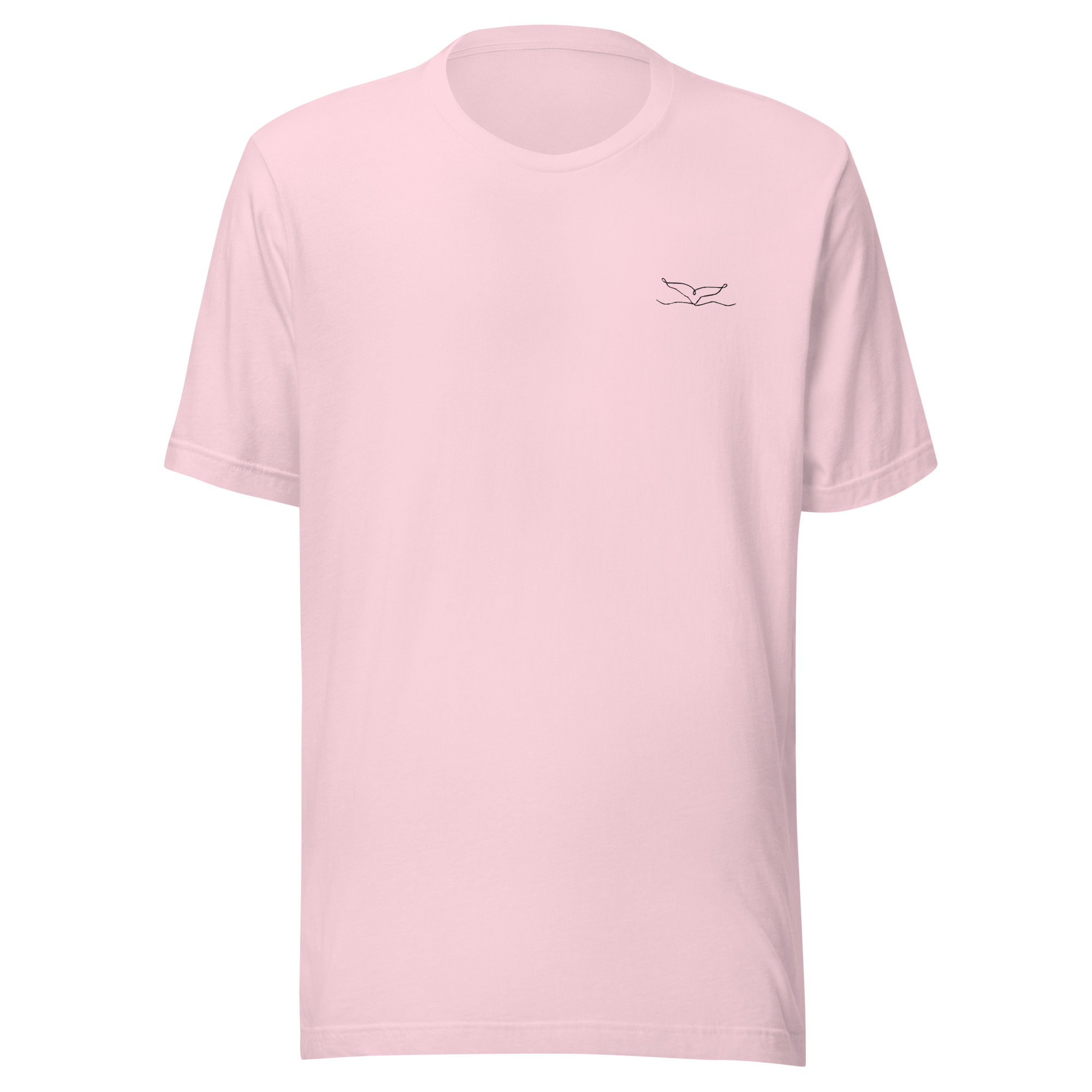 Flosse - besticktes Unisex-T-Shirt – Bild 6