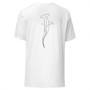 Hammerhai - bedrucktes Unisex-T-Shirt