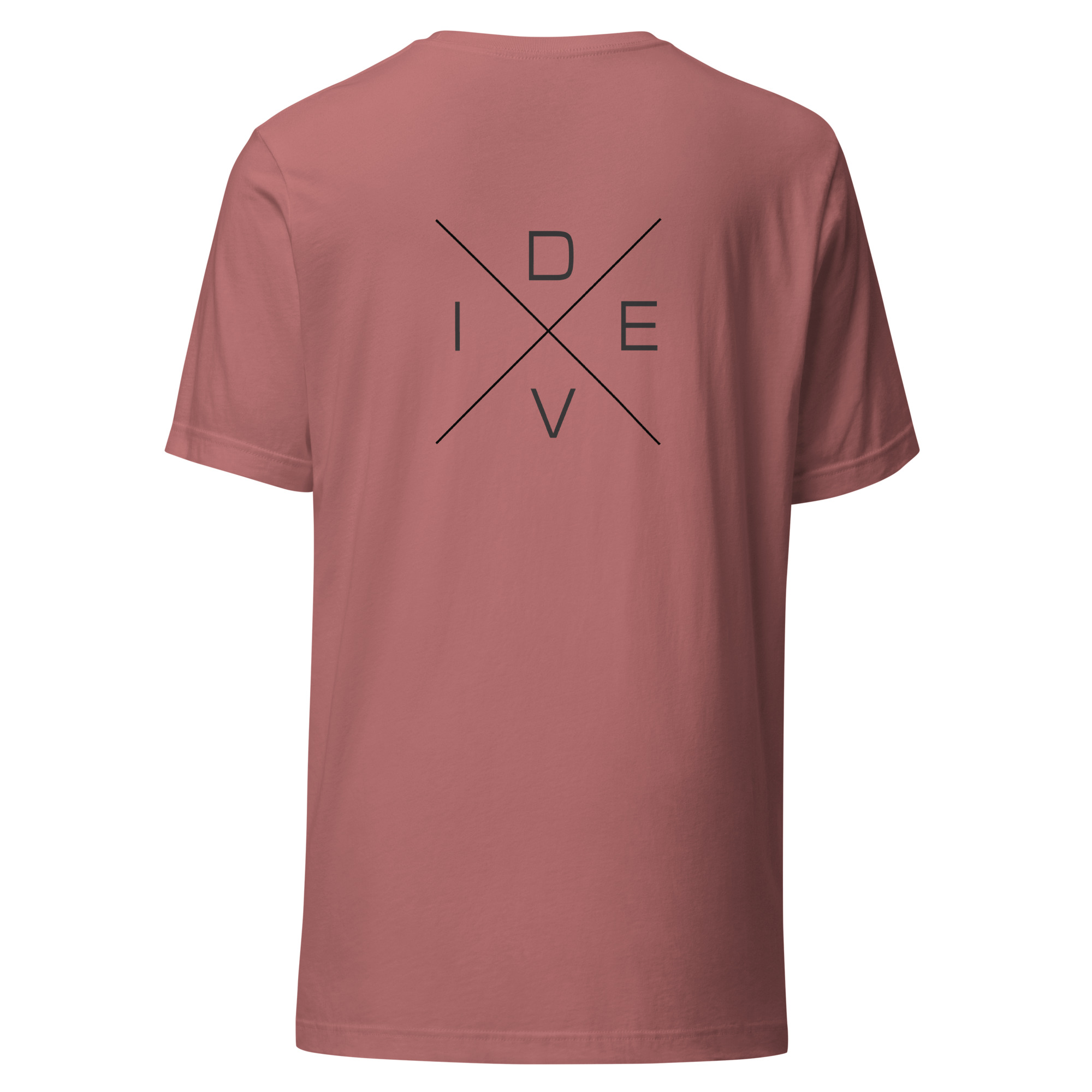 Cave Arrow bestickt + Divecross Unisex-T-Shirt – Bild 2