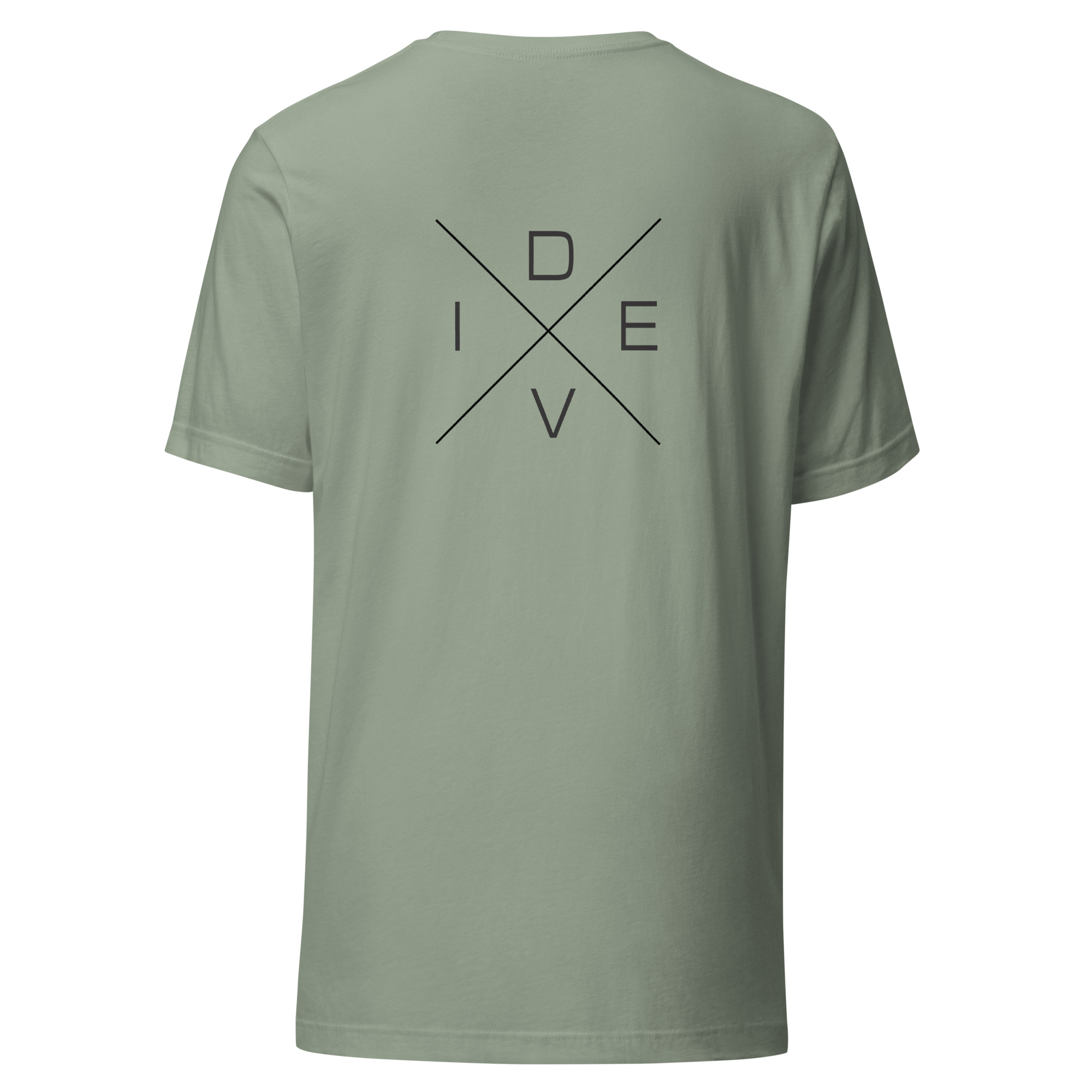 Cave Arrow bestickt + Divecross Unisex-T-Shirt – Bild 6