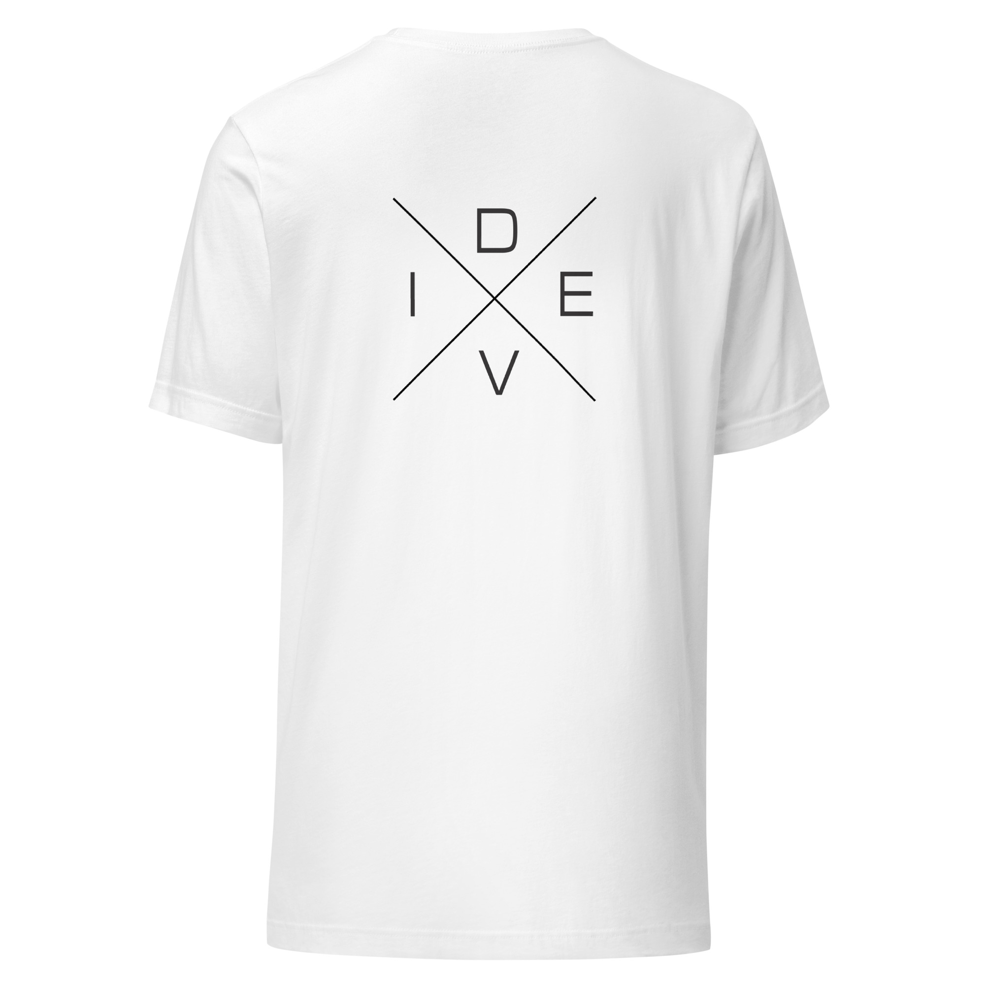 Cave Arrow bestickt + Divecross Unisex-T-Shirt – Bild 12